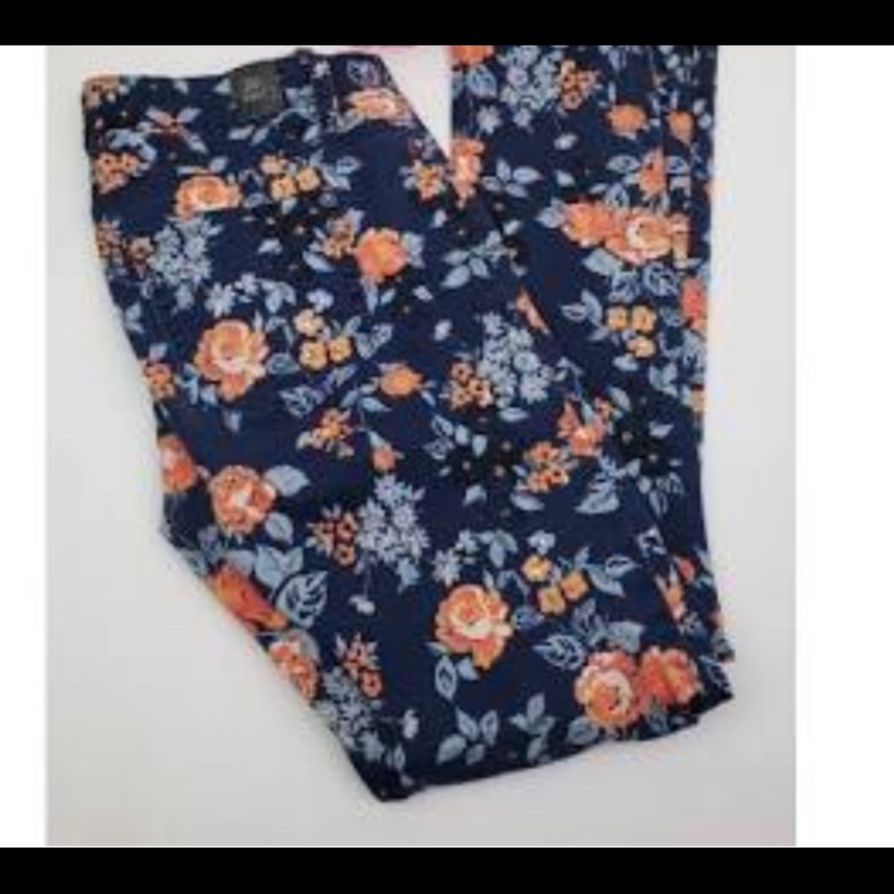 ZCO pretty floral JEANS size junior 3 NWT